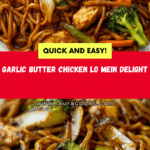 GARLIC CHICKEN LO MEIN Recipe