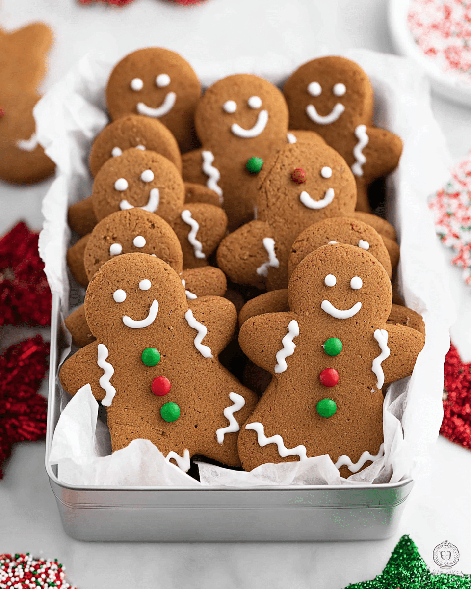 Gingerbread ManCookies Recipe - Festive Spiced Holiday Treat