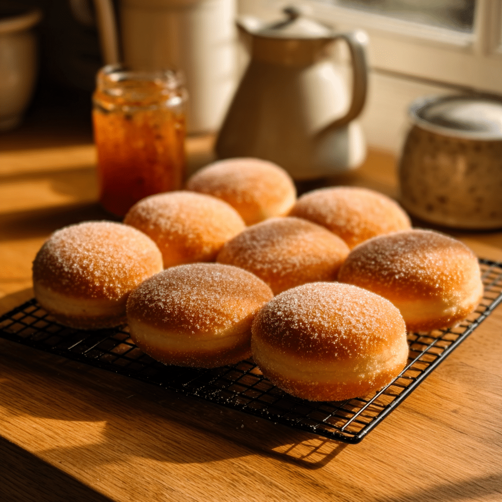 Classic Sugar Doughnut Balls Recipe - Recipe Image