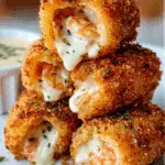 Shrimp Burrito Cheese Bites Recipe