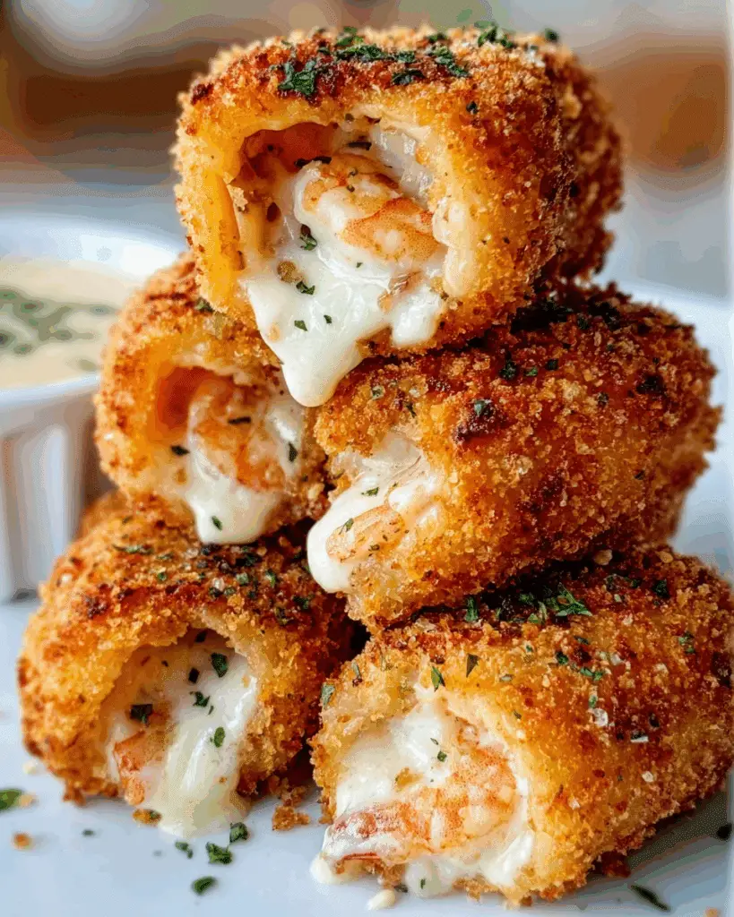 Shrimp Burrito Cheese Bites Recipe