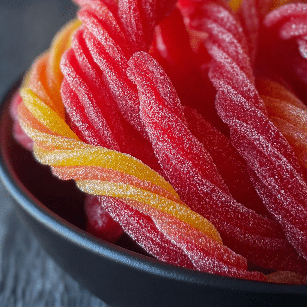 Homemade Kool-Aid Licorice Ropes Recipe - Recipe Image