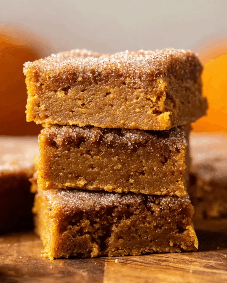 Pumpkin Snickerdoodle Brownies Recipe