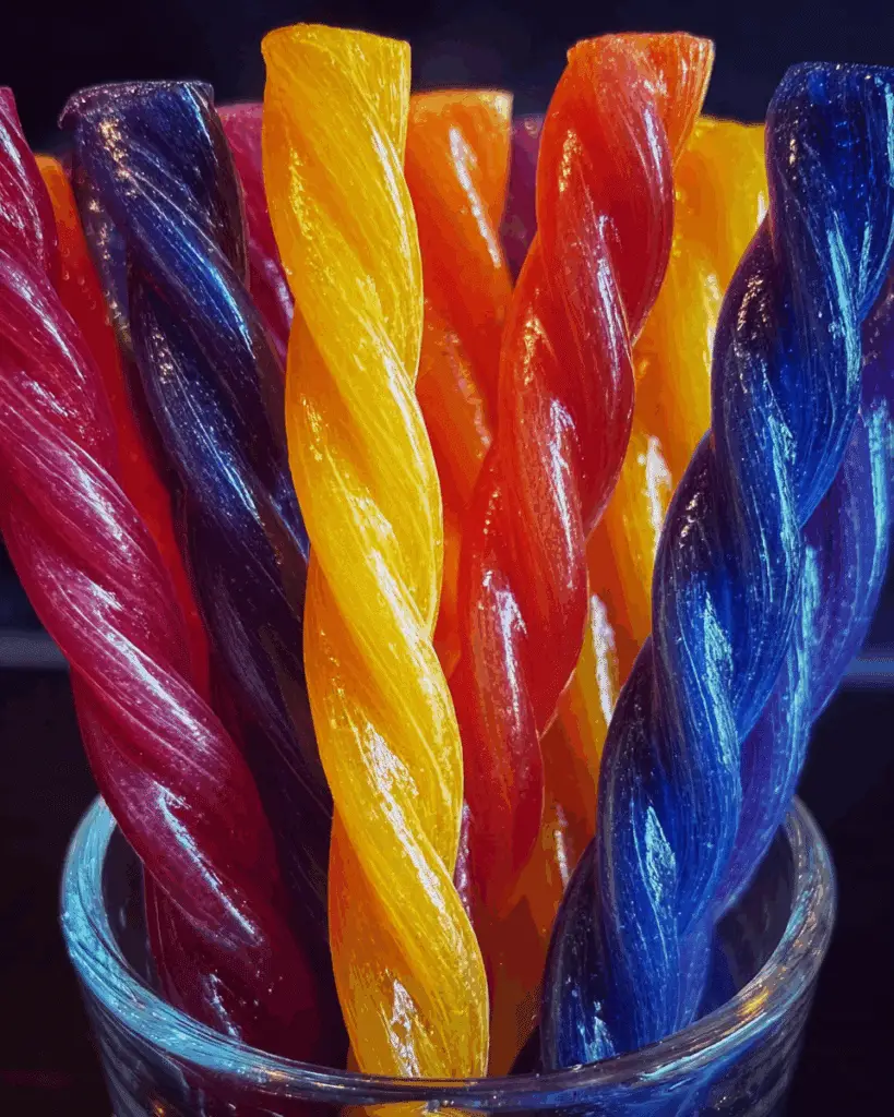 Homemade Kool-Aid Licorice Ropes Recipe