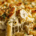 Garlic Parmesan Chicken Pasta Bake Recipe
