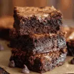 Fudgy Toffee Flourless Brownies (naturally Gluten Free) Recipe