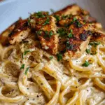 Cowboy Butter Chicken Pasta Linguine Recipe