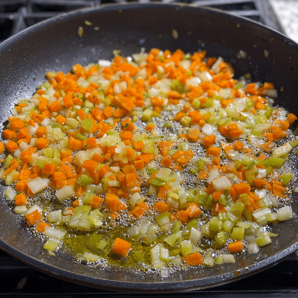 Quick and Easy Creamy Chicken Pot Pie Orzo Recipe - Recipe Image