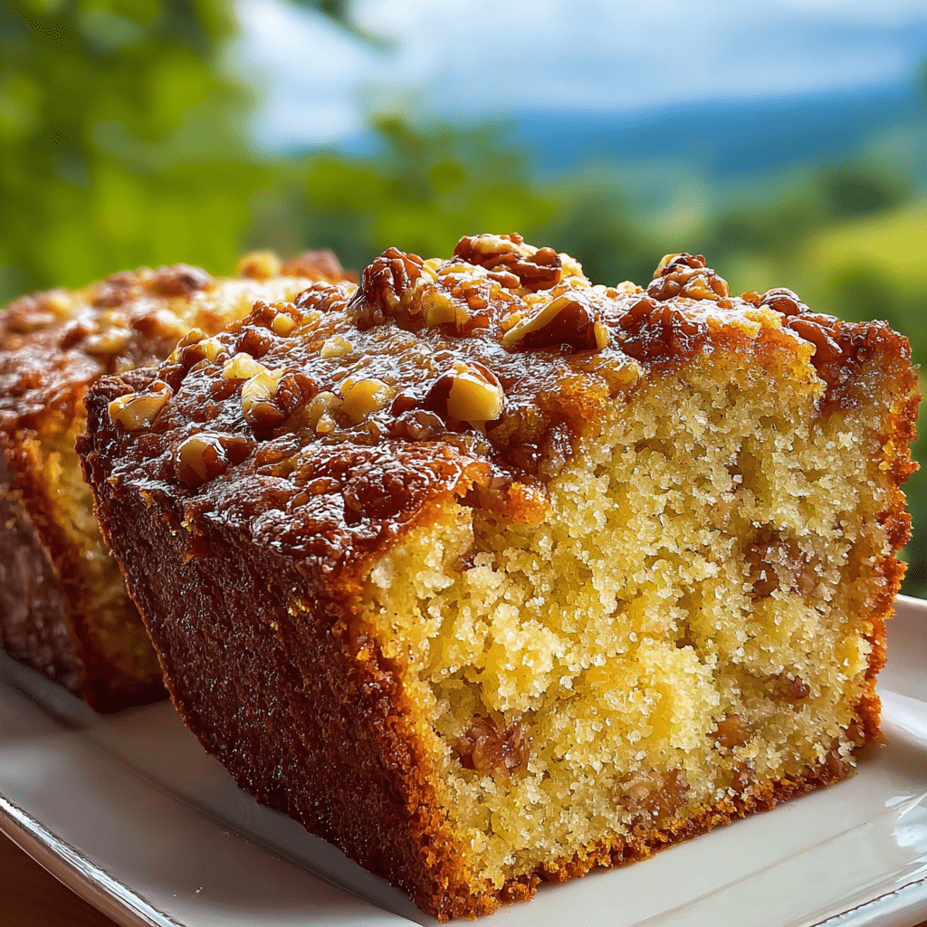 Cinnamon Sweet Alabama Pecan Bread Recipe - Recipe Image