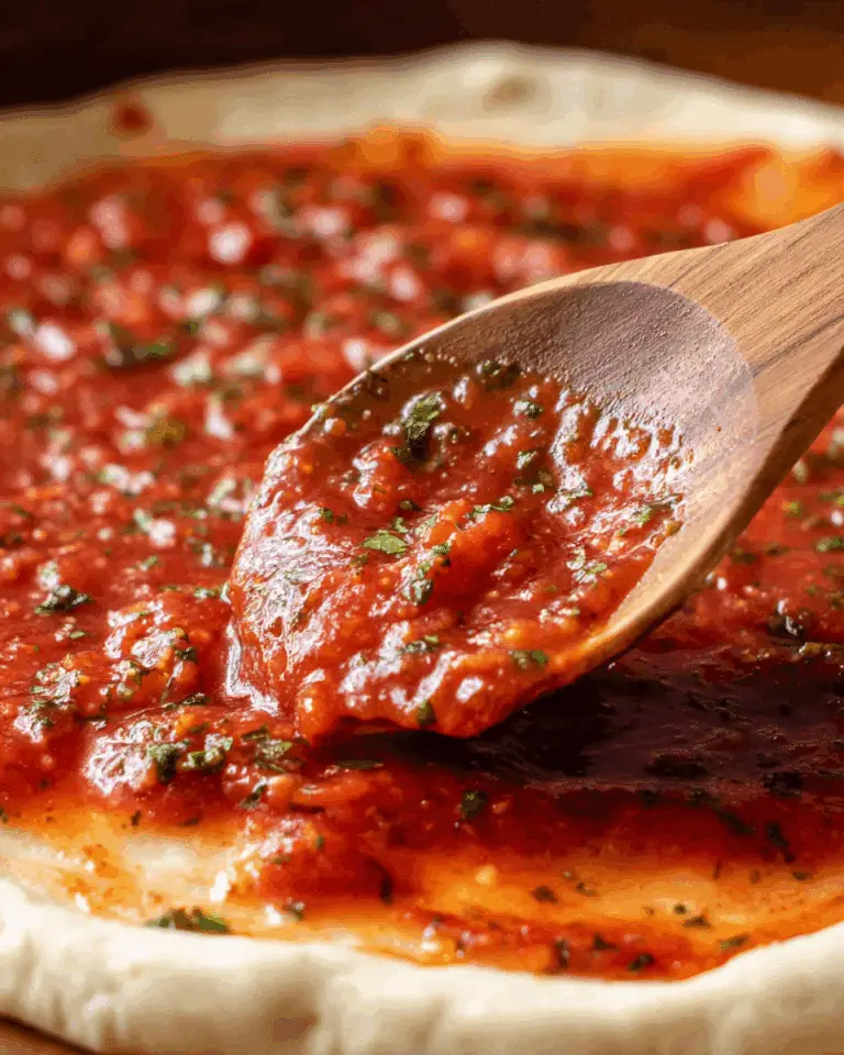 Homemade Pizza Sauce Recipe