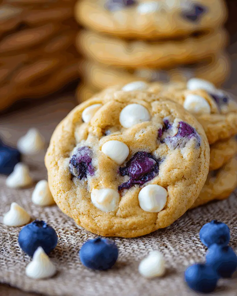Easy Lemon Blueberry Cookies Recipe