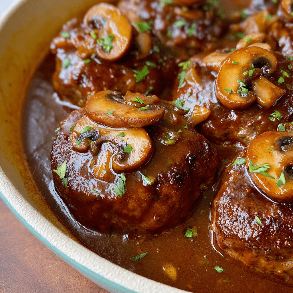 Salisbury Steak Recipe - Recipe Image