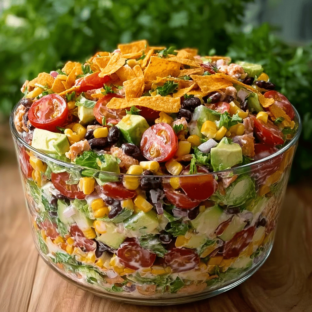 Tex-Mex Chopped Chicken Salad Recipe - Recipe Image