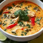 Crockpot Thai Coconut Chicken Soup Recipe