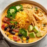 Creamy Chicken Tortilla Soup Recipe