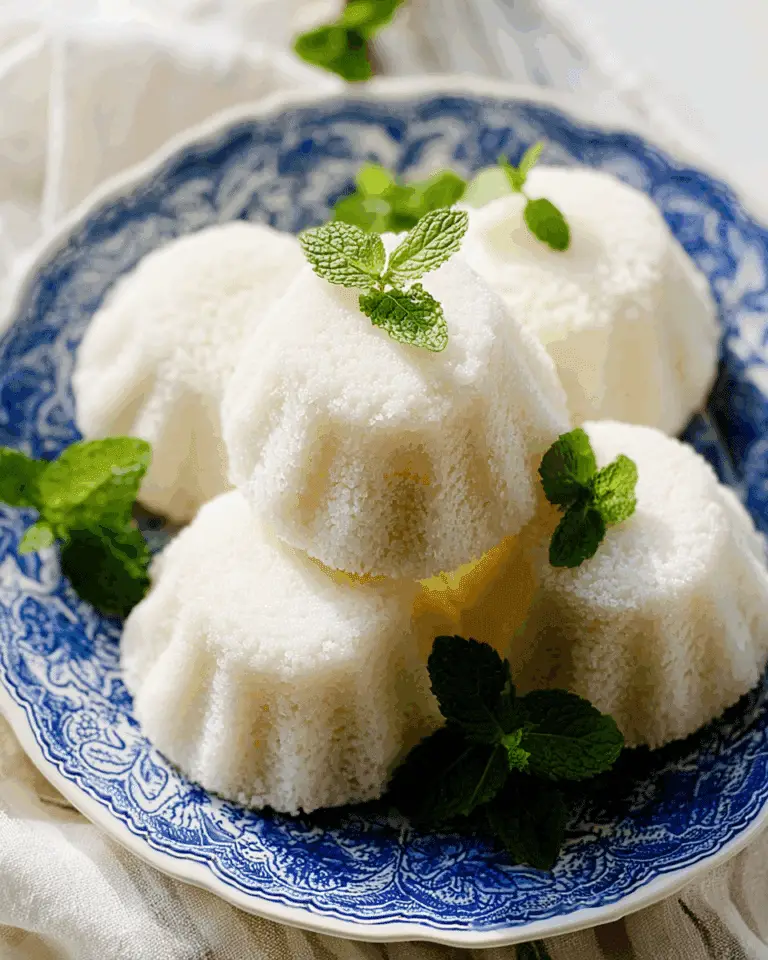 Chinese Steamed Sweet Rice Cakes Recipe