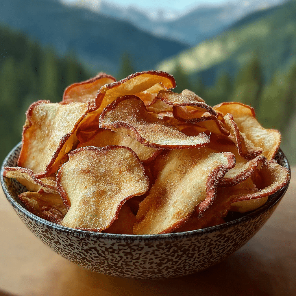 Air Fryer Apple Chips Recipe - Recipe Image