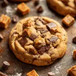 Chewy Salted Caramel Crunch Cookies Recipe