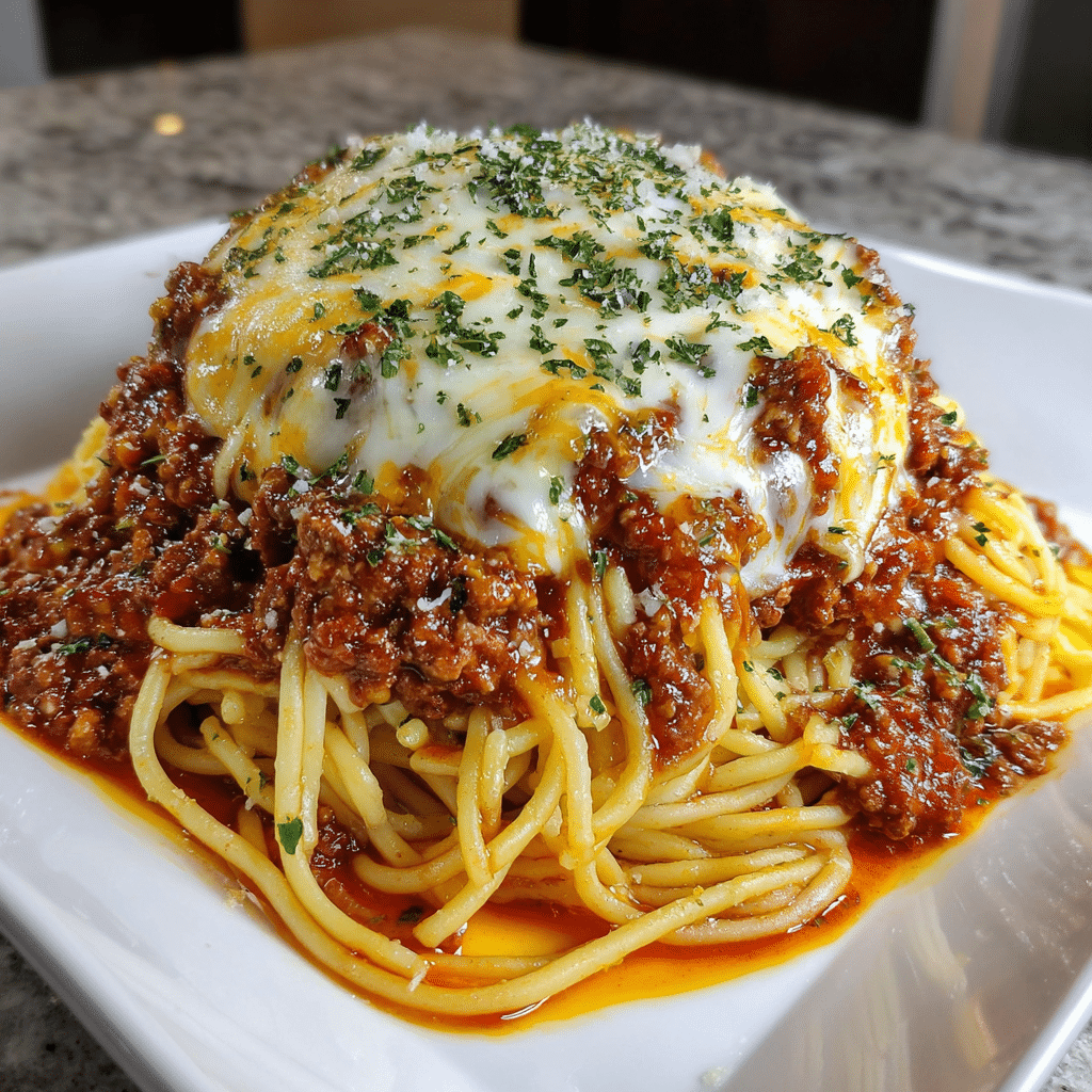 Ground Beef and Velveeta Marinara Sauce Recipe - Recipe Image