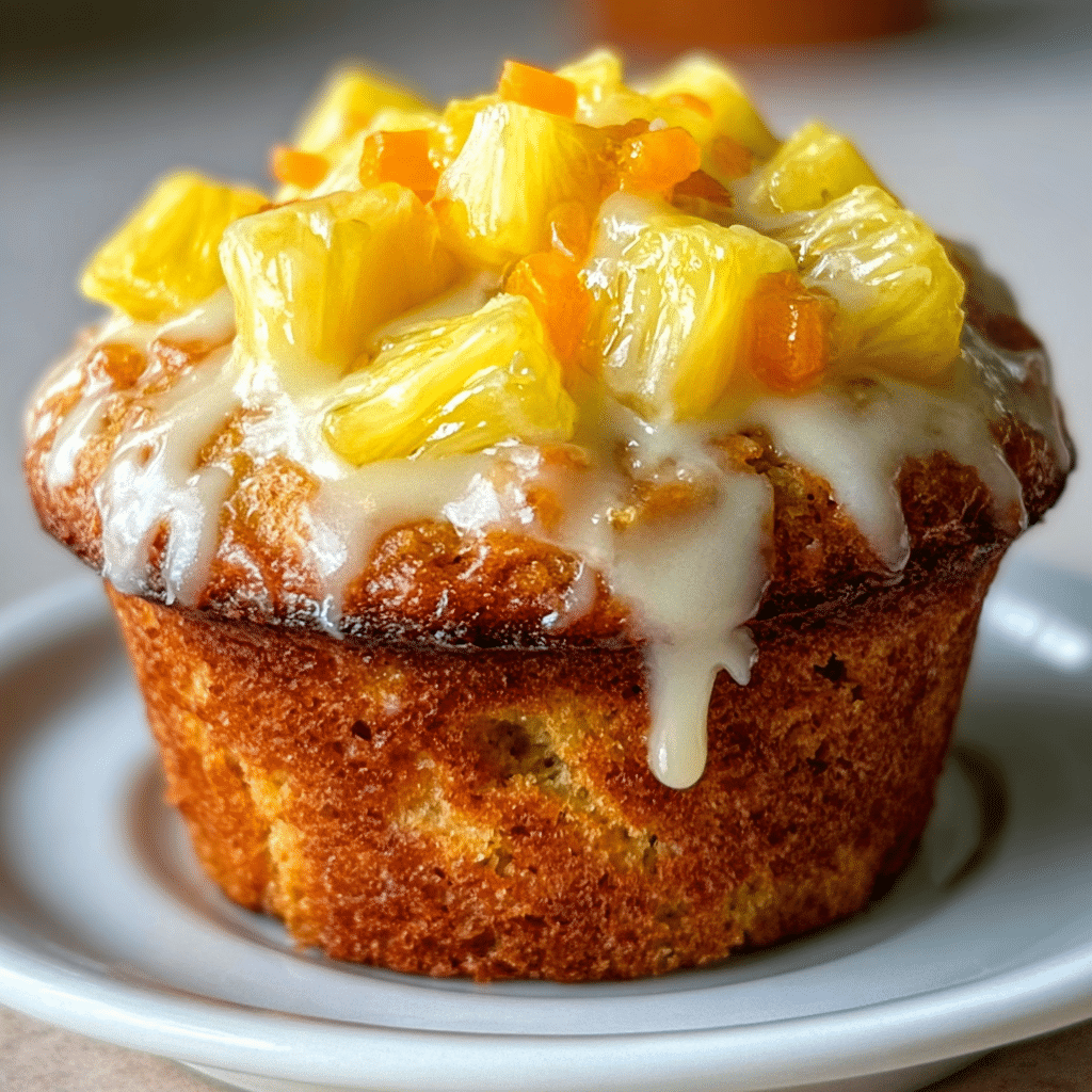Hawaiian Pineapple Carrot Muffins Recipe 5 Hawaiian Pineapple Carrot Muffins Recipe - Recipe Image
