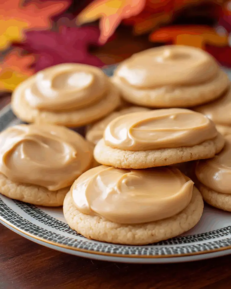 Maple cookies with maple icing Recipe