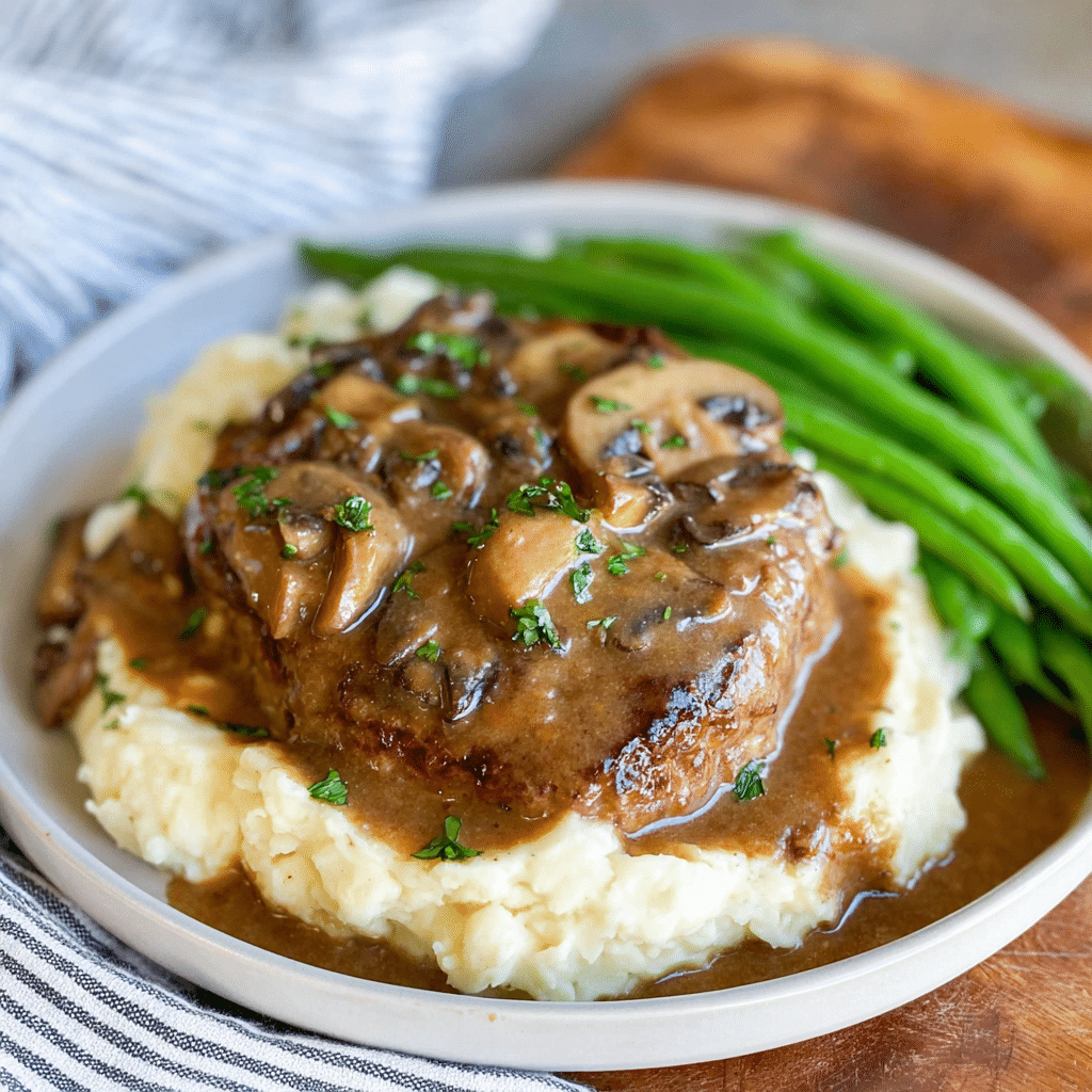 Salisbury Steak Recipe - Recipe Image