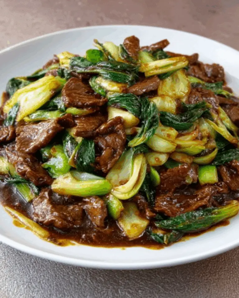 Beef Bok Choy Stir-Fry Recipe