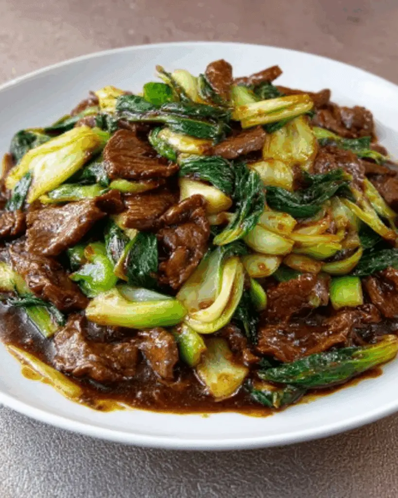 Beef Bok Choy Stir-Fry Recipe