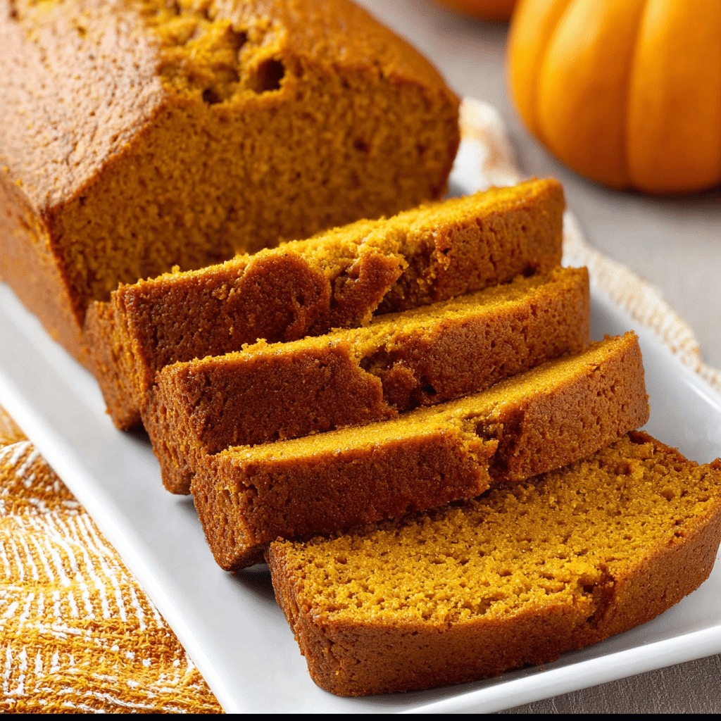 Moist Pumpkin Bread Recipe - Recipe Image