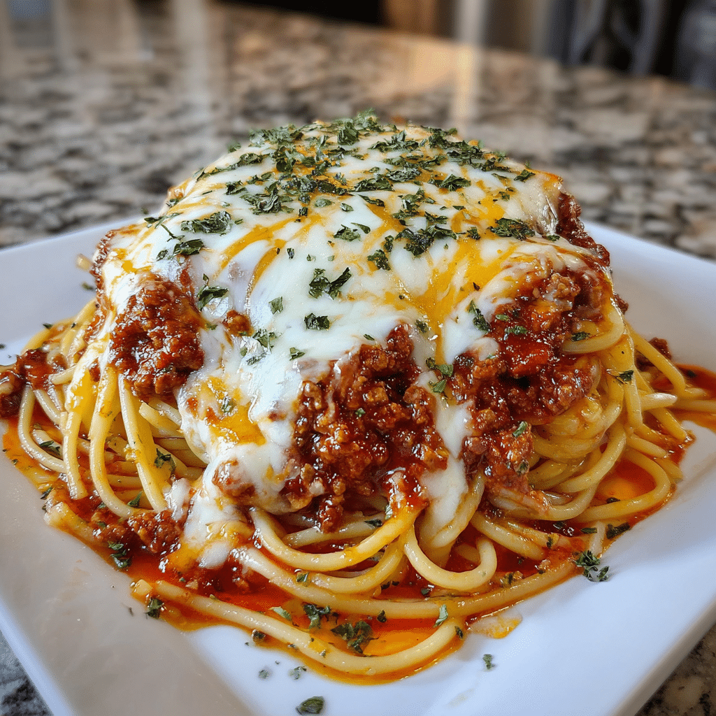 Ground Beef and Velveeta Marinara Sauce Recipe - Recipe Image