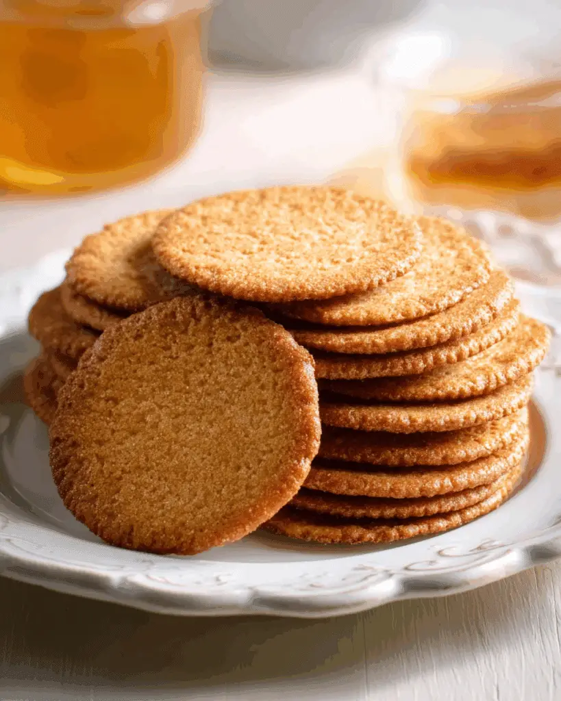 Mom’s Ginger Crisps Cookies Recipe