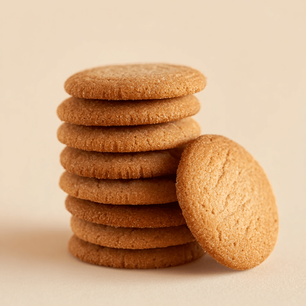 Mom’s Ginger Crisps Cookies Recipe - Recipe Image