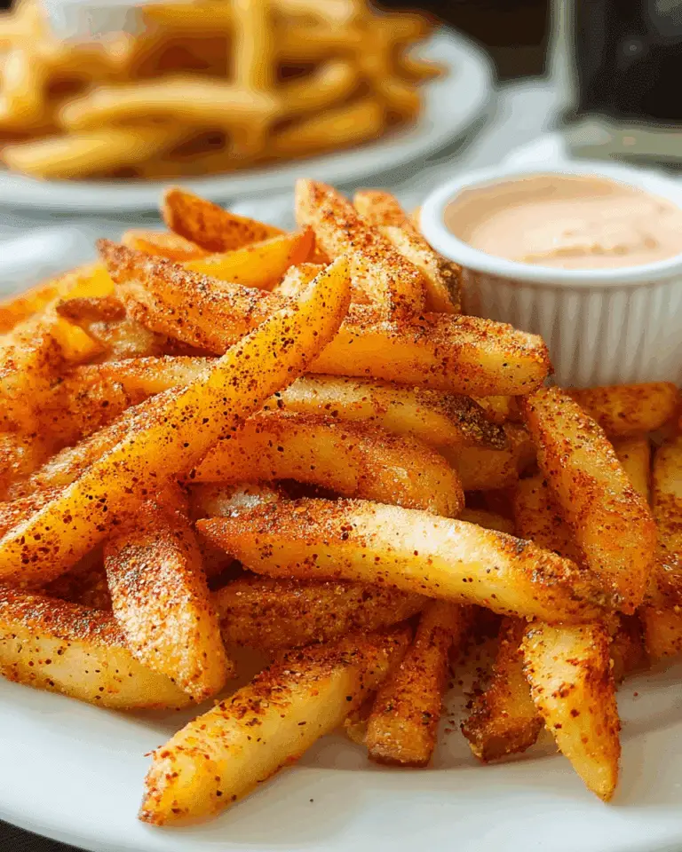 Apple Wedge Fries Recipe