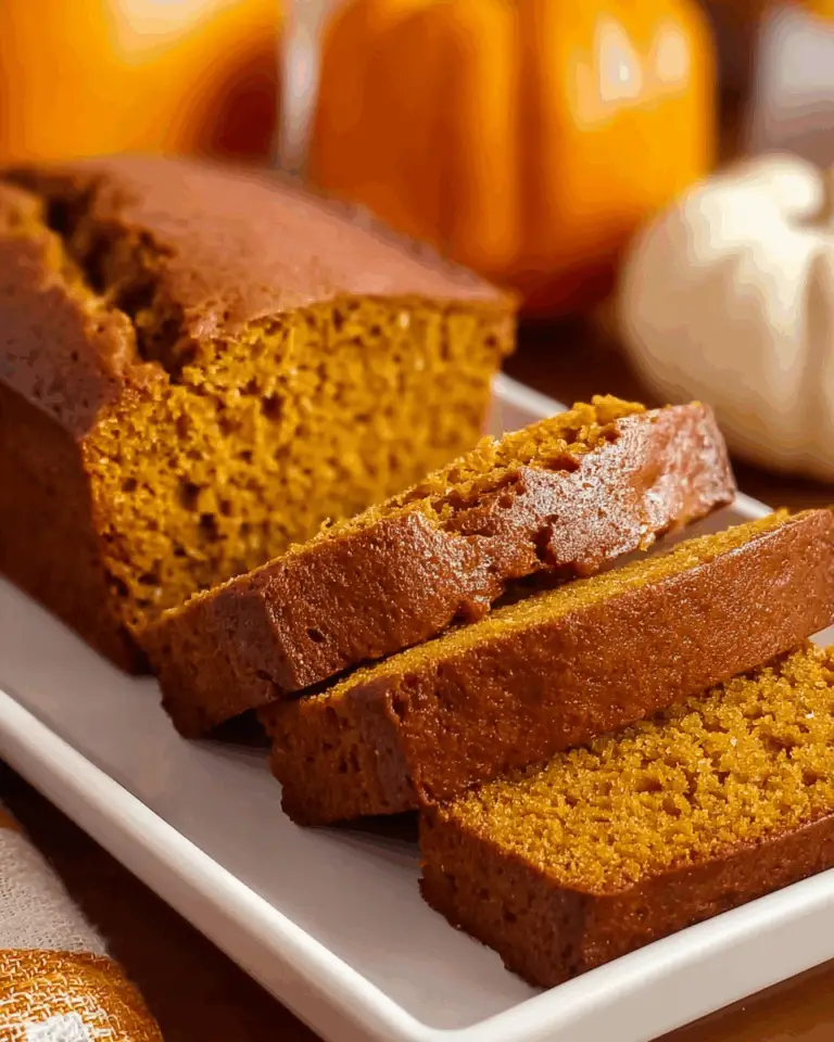 Moist Pumpkin Bread Recipe