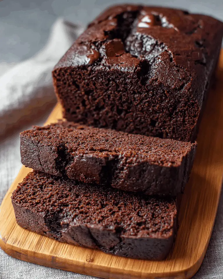 DOUBLE CHOCOLATE ZUCCHINI BREAD Recipe