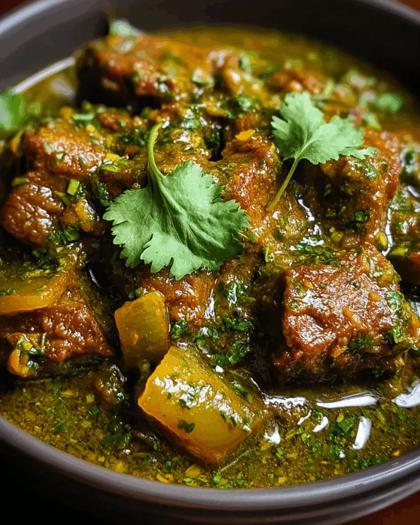 Mexican Beef Chile Verde Recipe is a must-try dish! Recipe