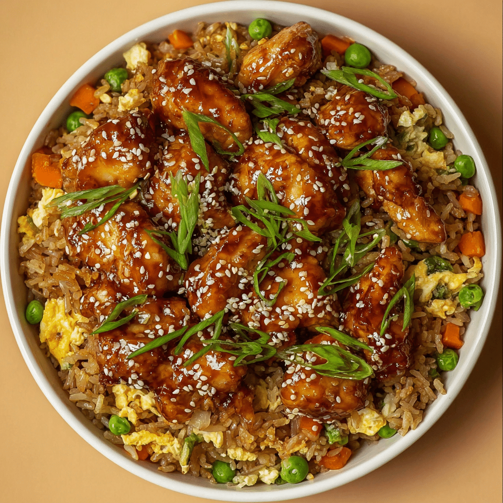 Bang Bang Chicken Fried Rice Recipe - Recipe Image