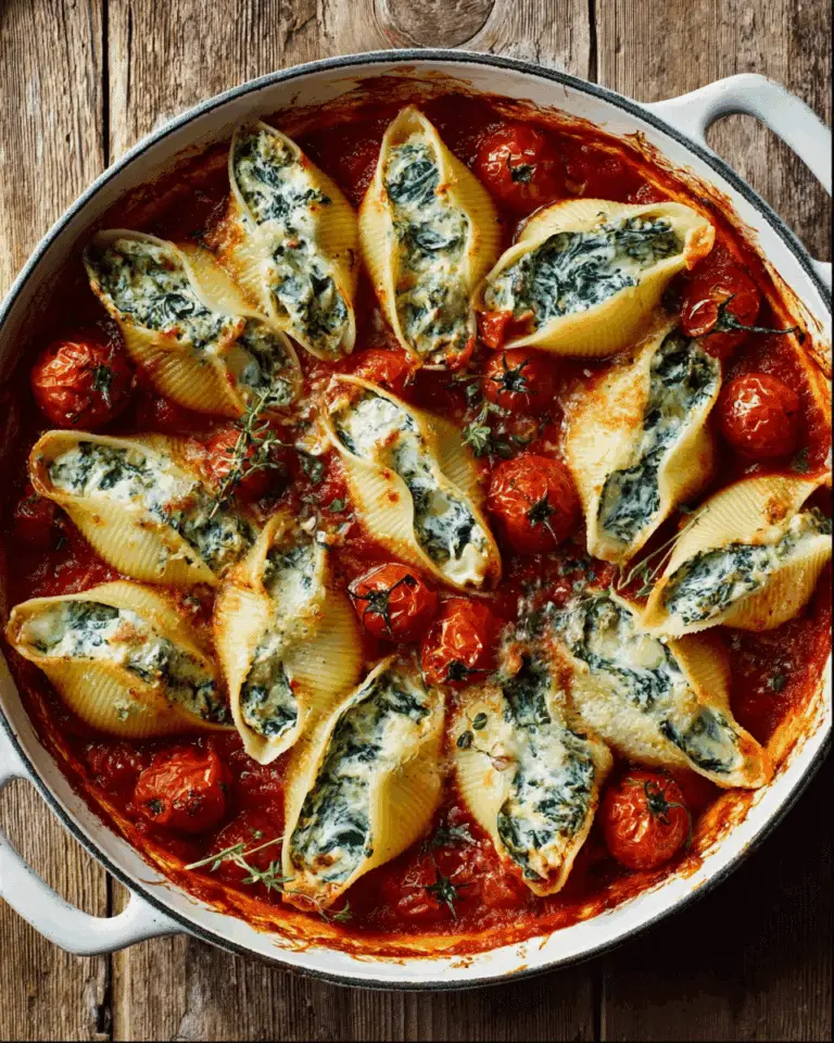 The Best Spinach and Ricotta Stuffed Shells Recipe