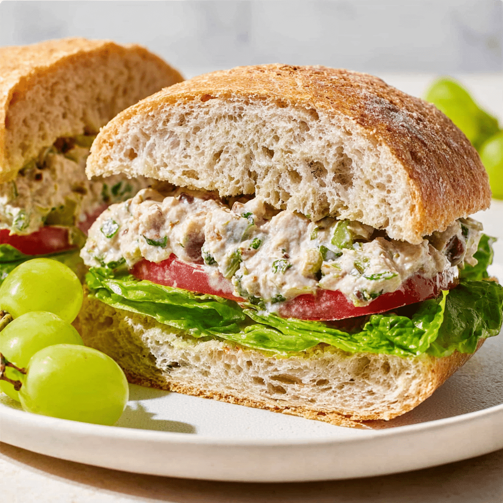 Easy Tuna Salad Sandwich Recipe - Recipe Image