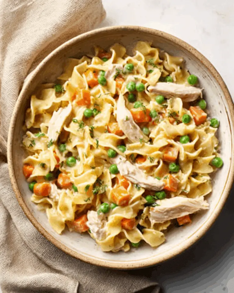Chicken Pot Pie Pasta Recipe