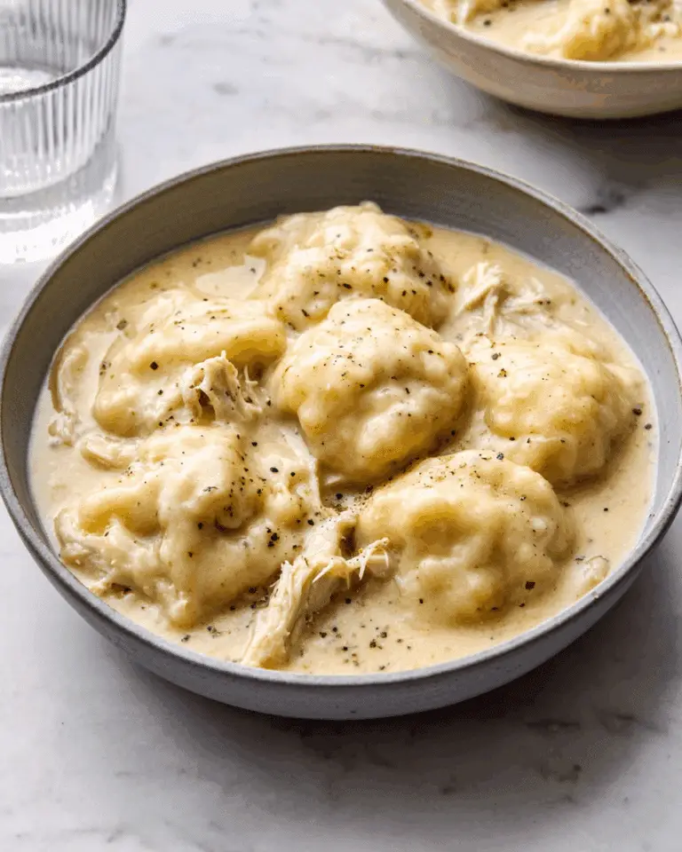 Old-Fashioned Chicken and Dumplings Recipe