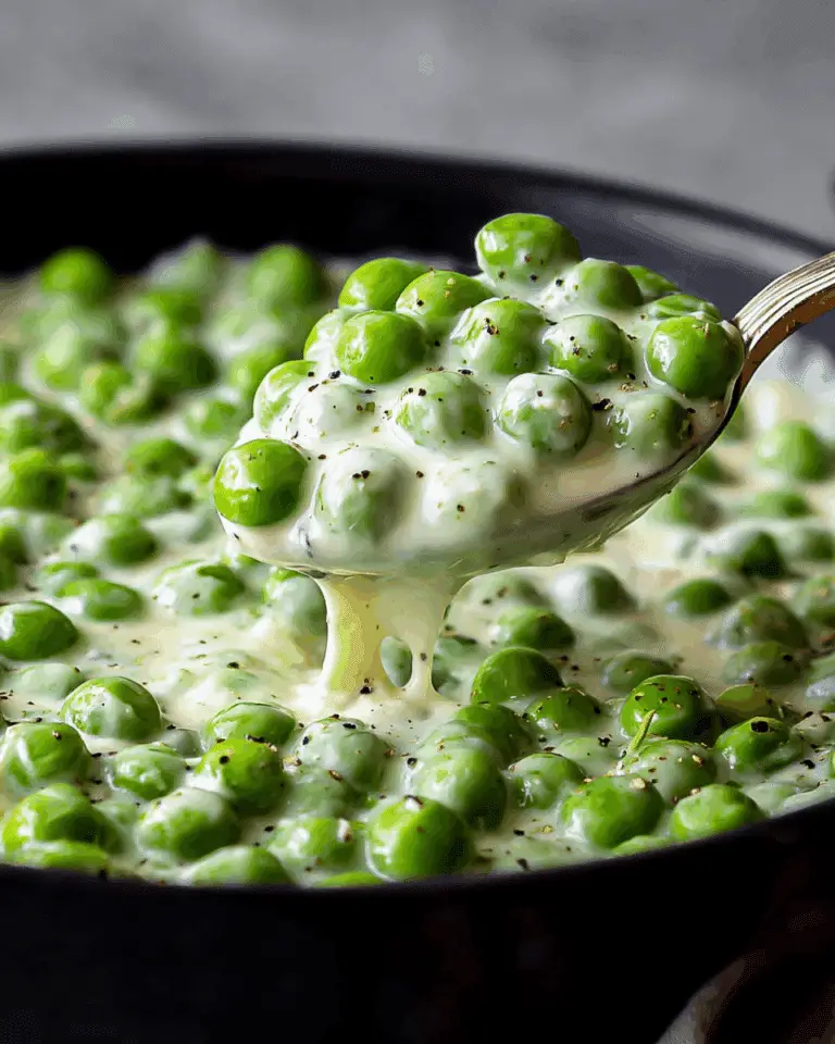 Creamed Peas Recipe