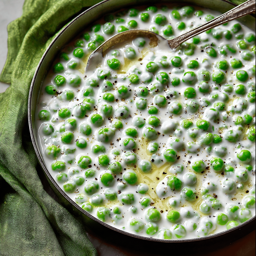 Creamed Peas Recipe - Recipe Image