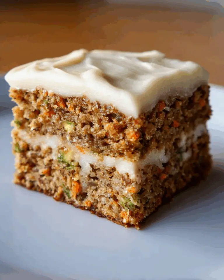 Frosted Zucchini Spice Bars 1 Amazing Secret Recipe