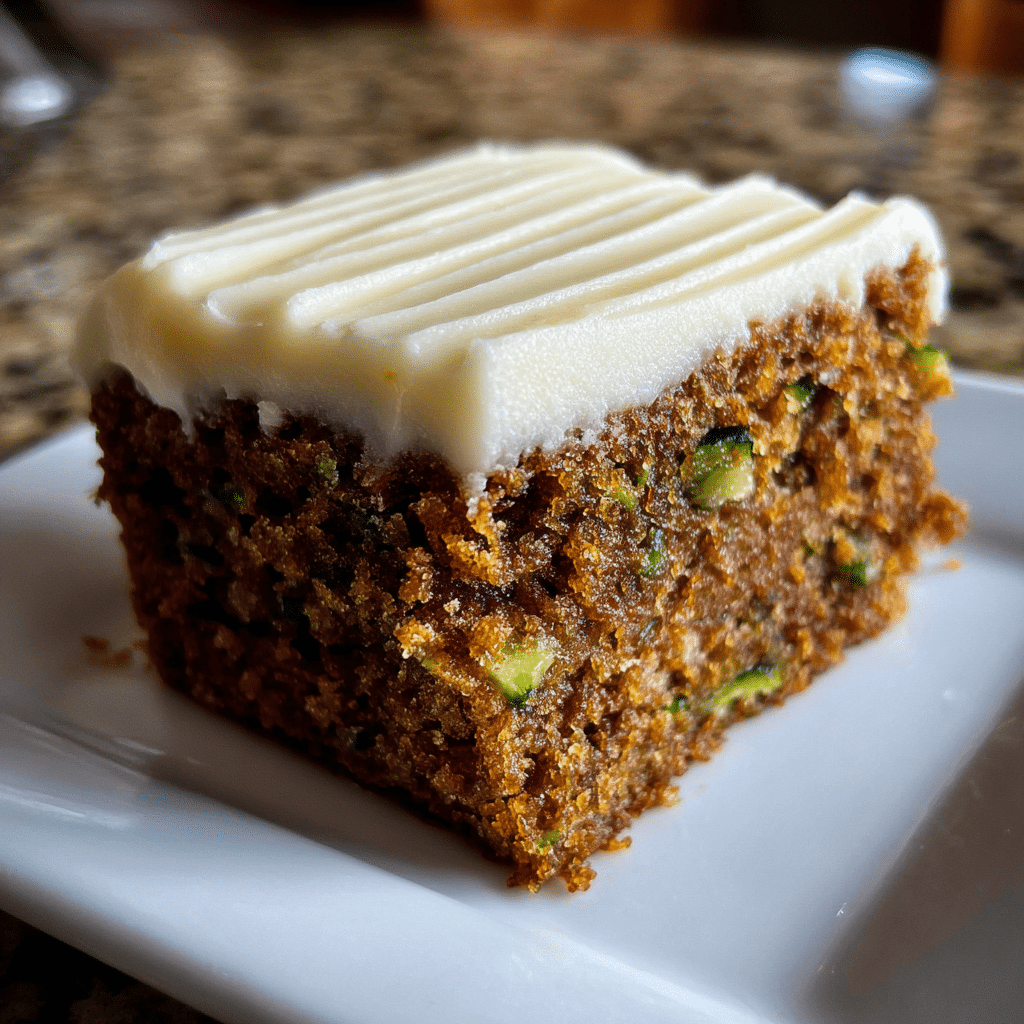 Frosted Zucchini Spice Bars 1 Amazing Secret Recipe - Recipe Image