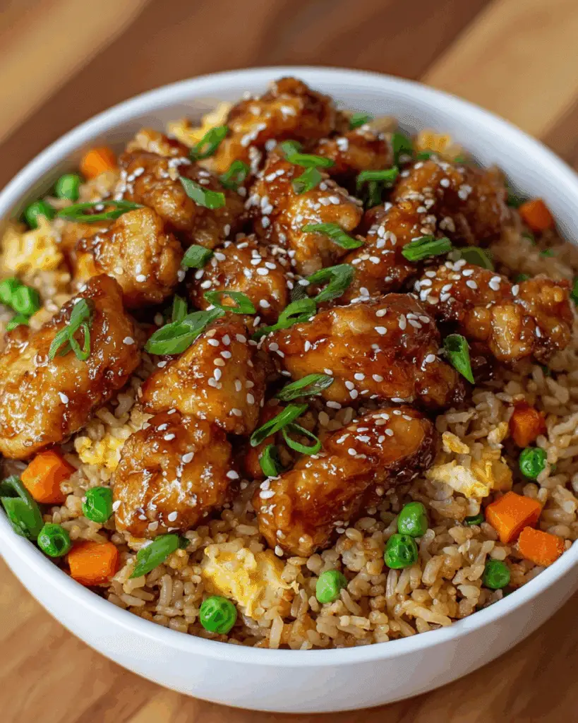 Bang Bang Chicken Fried Rice Recipe