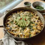 Salsa Verde Chicken & Rice Skillet Recipe