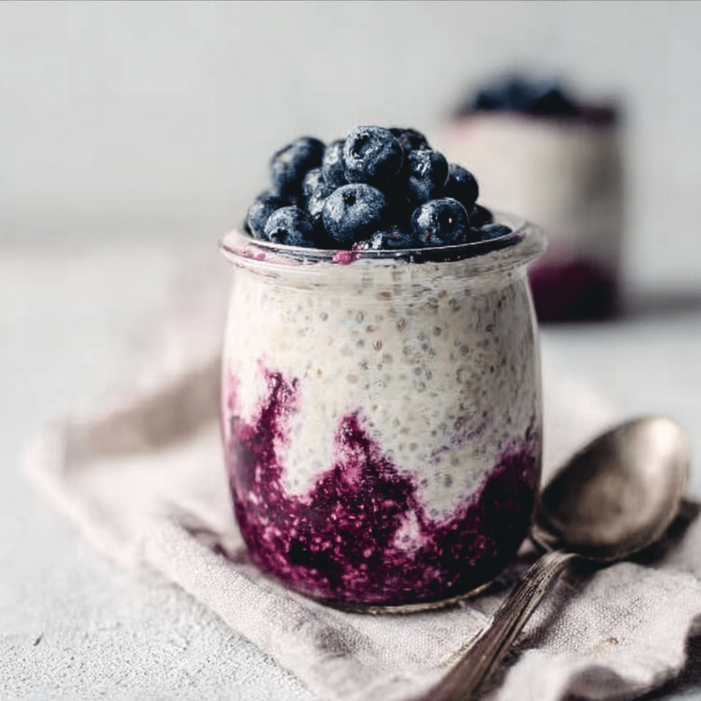 Cheesecake Jars with Berry Compote Recipe - Recipe Image