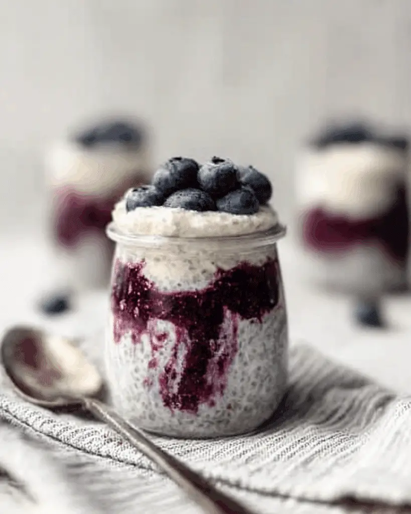 Cheesecake Jars with Berry Compote Recipe