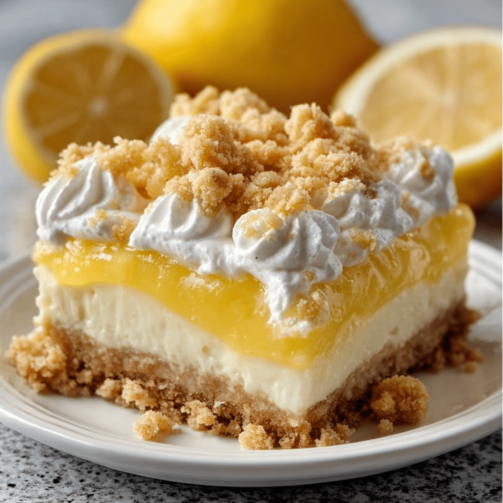 Sugar Cookie Lemonade Crumble Recipe - Recipe Image